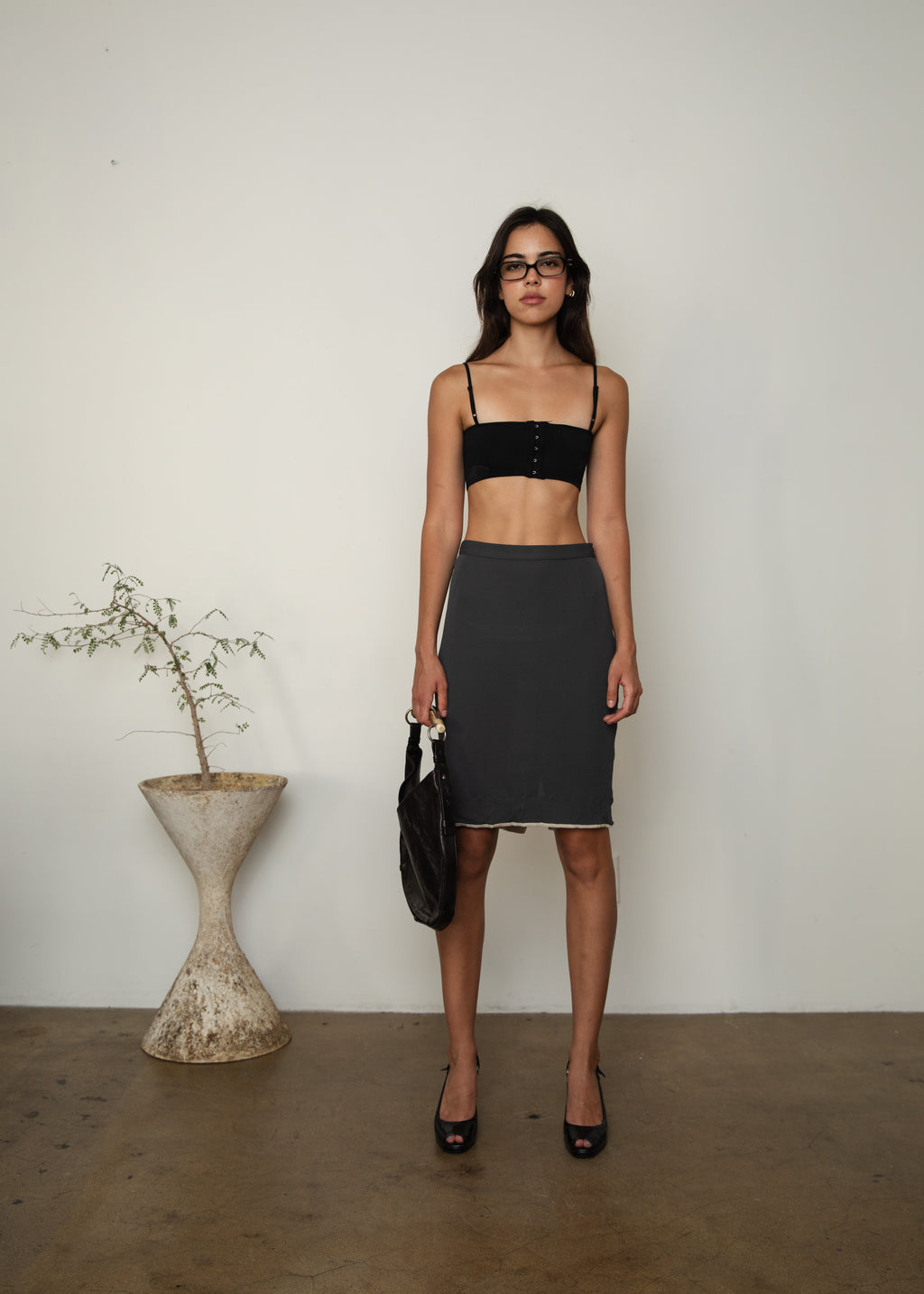 Prada Midi Pencil Skirt