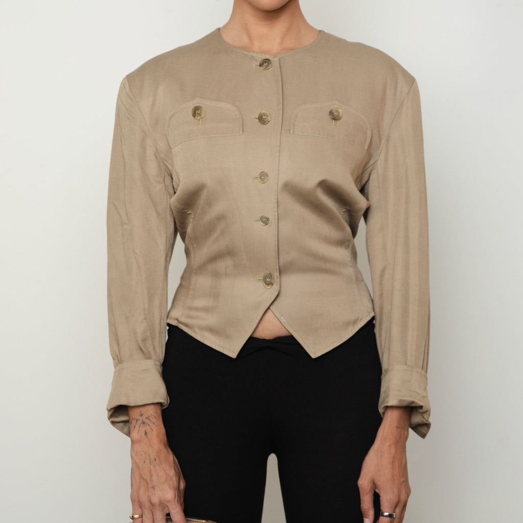 90s YSL Silk Jacket