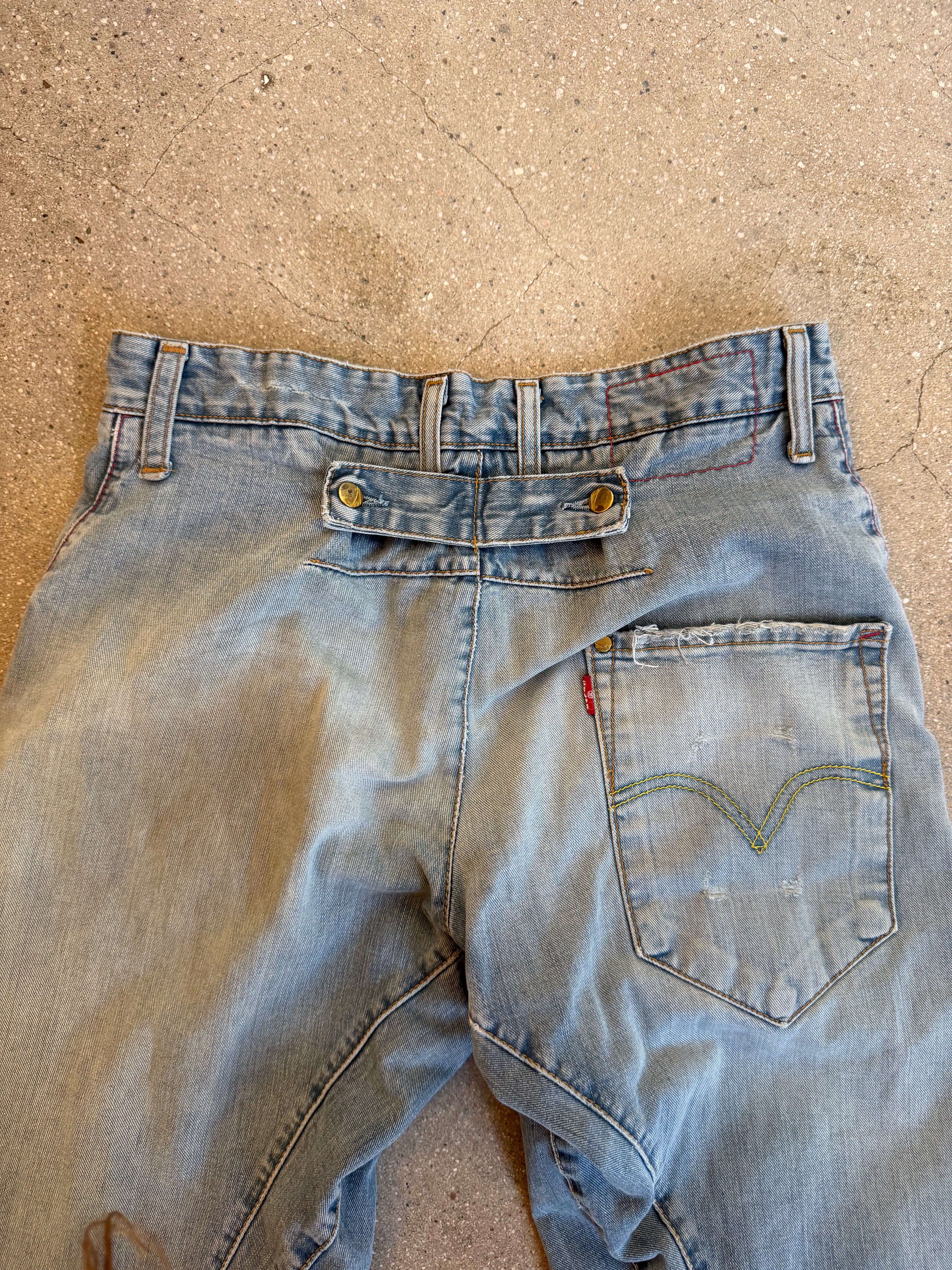 Levis Engineered Buckle-Back Jeans