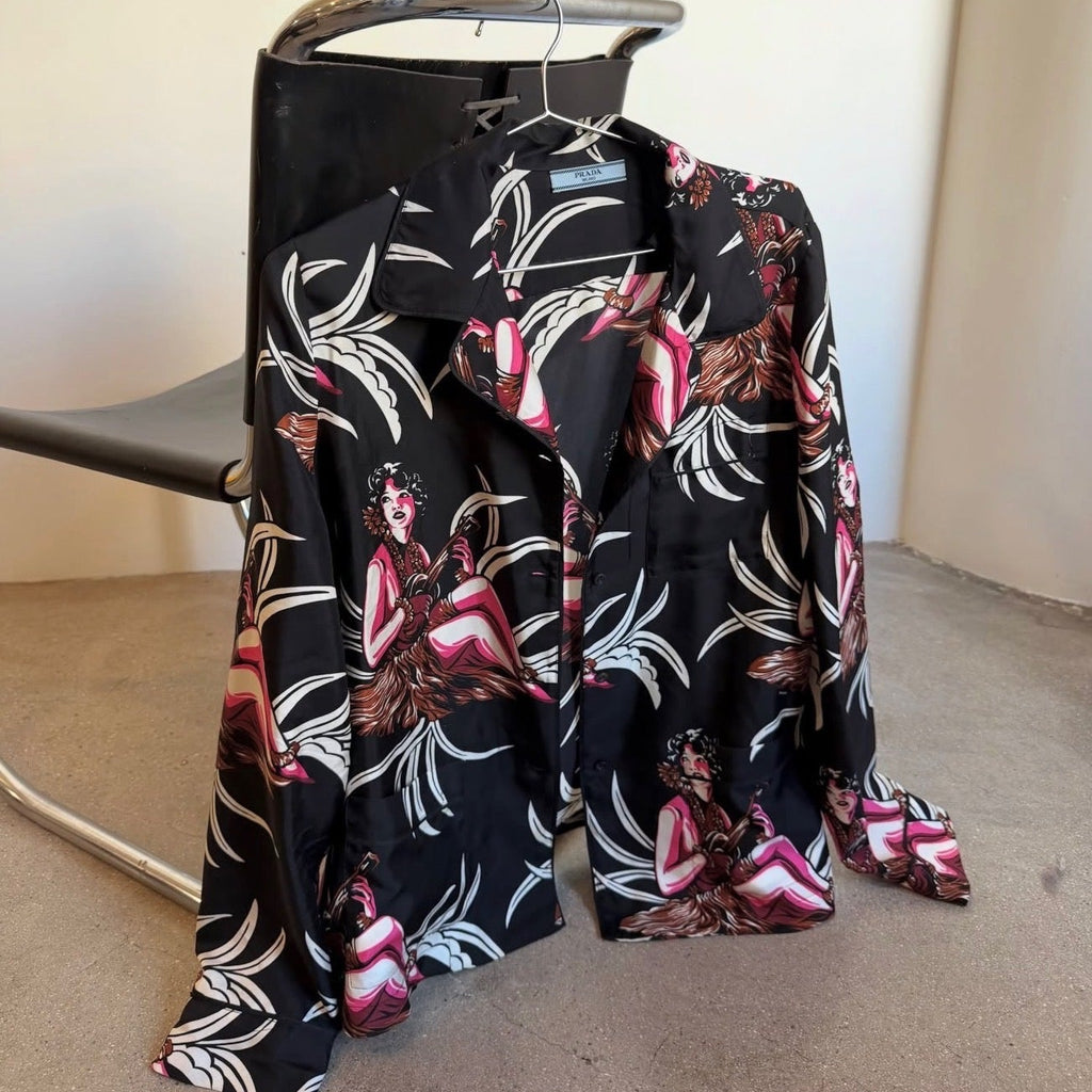 Prada Printed Blouse