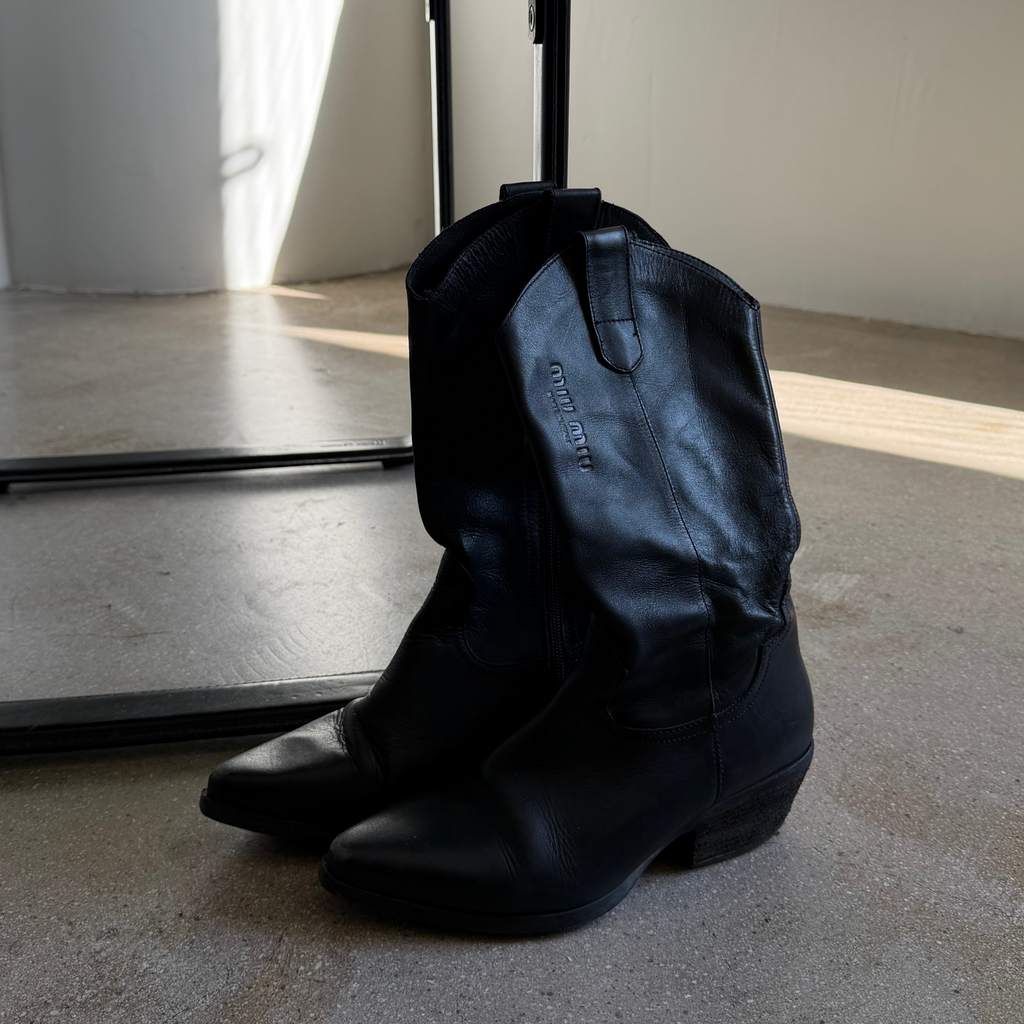 Miu Miu Western Campero Boots