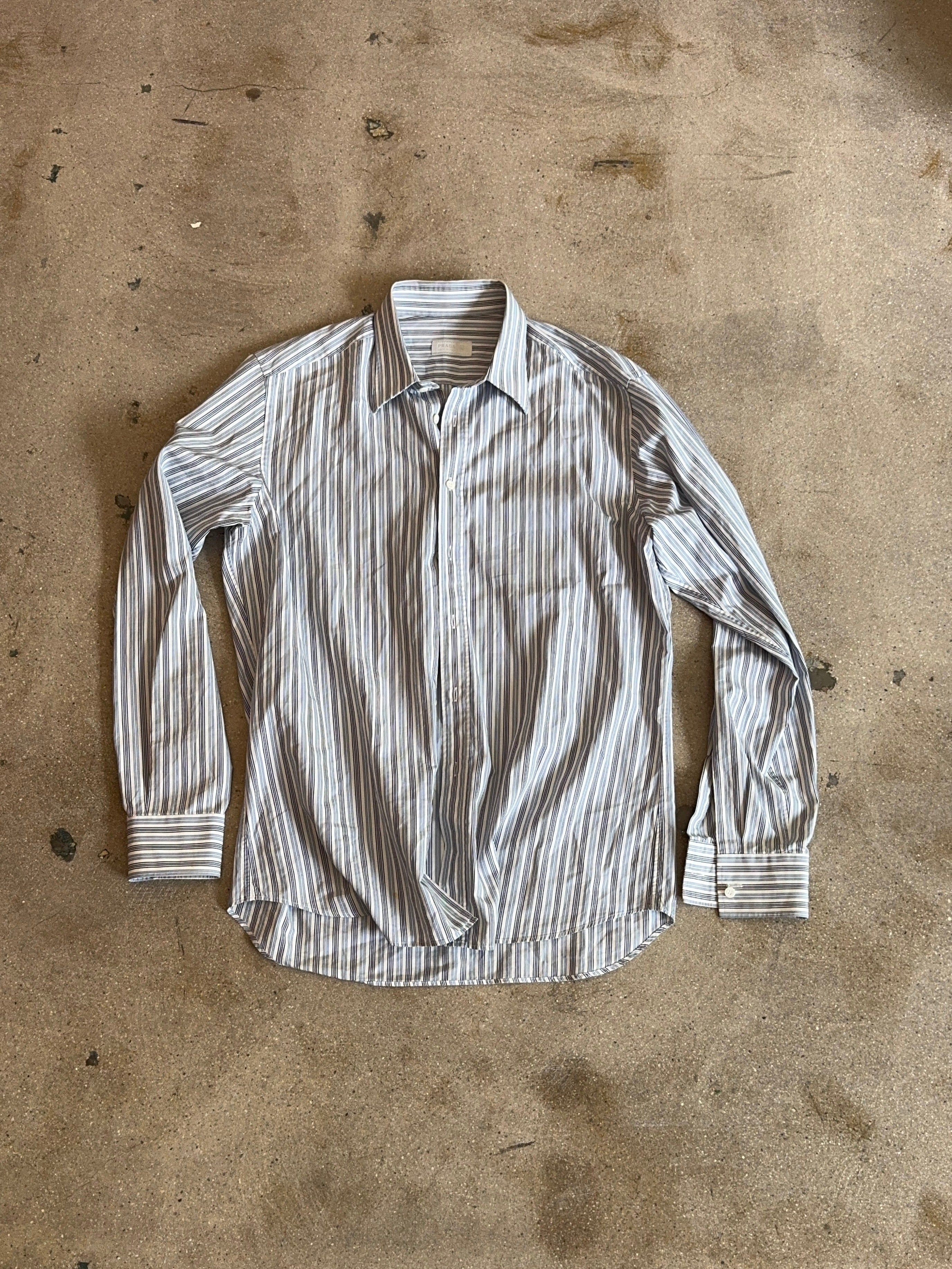 prada long sleeve button down