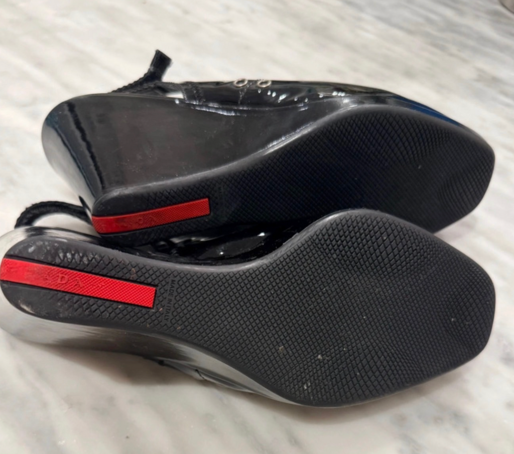 Prada Sport Linea Rossa Wedges