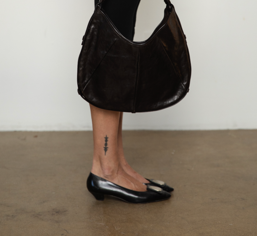 Prada Leather Kitten Heels